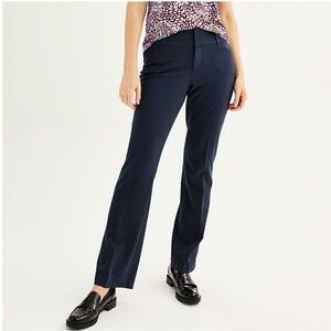 Women's Nine West Navy and Black bundle of Straight-Leg Dress Pants (5 total)
